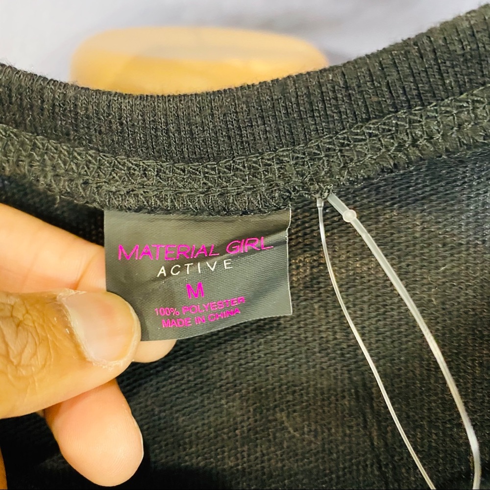 Material Girl I'd Rather Be Shopping Sweatshirt - Picture 7 of 7